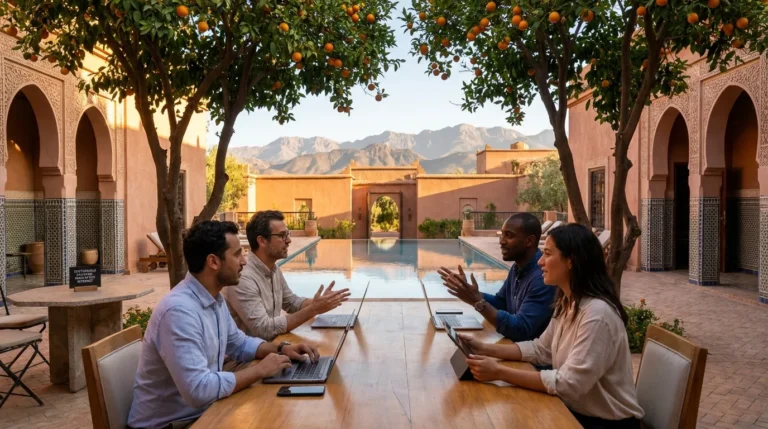 Offsite workation au Maroc : pourquoi Taroudant devient la destination premium des équipes 100 % remote