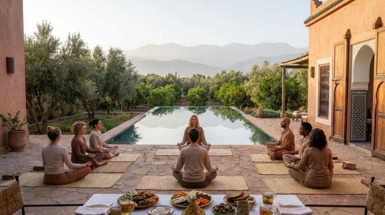 Privatiser un riad pour une retraite de yoga au Maroc : les critères essentiels pour une expérience bien-être réussie